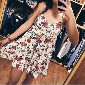 SHORT FLORAL AMERICAN EAGLE DRESS!